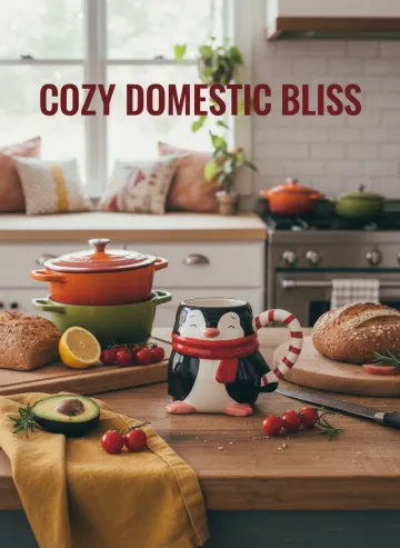 Product Backdrop (Cozy Kitchen) AI image template preview