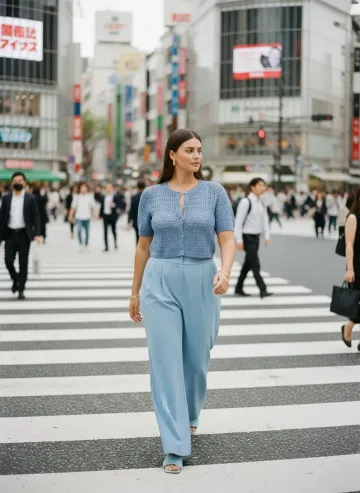 Street Portrait AI image template preview