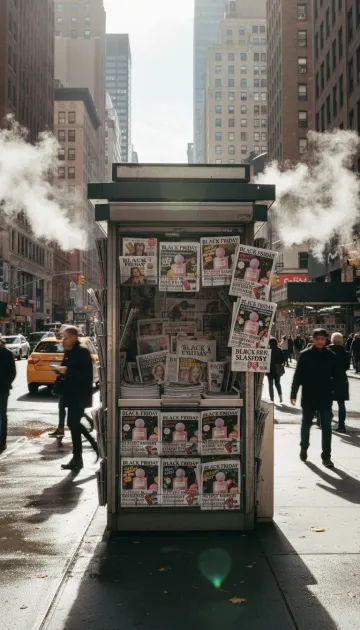 Newsstand AI image template preview