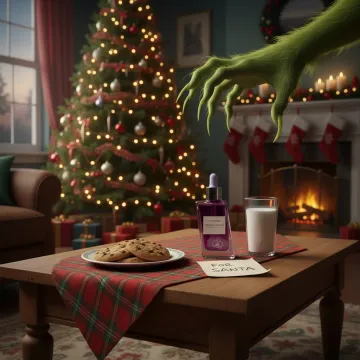 Product Backdrop (Grinch) AI image template preview