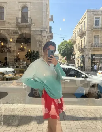 Window Selfie AI image template preview