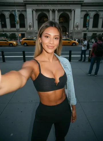 Fit Check AI video template preview