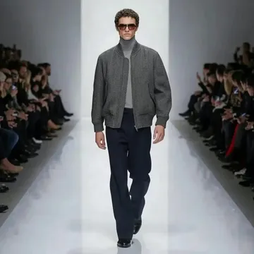 Model Runway Walk AI video template preview