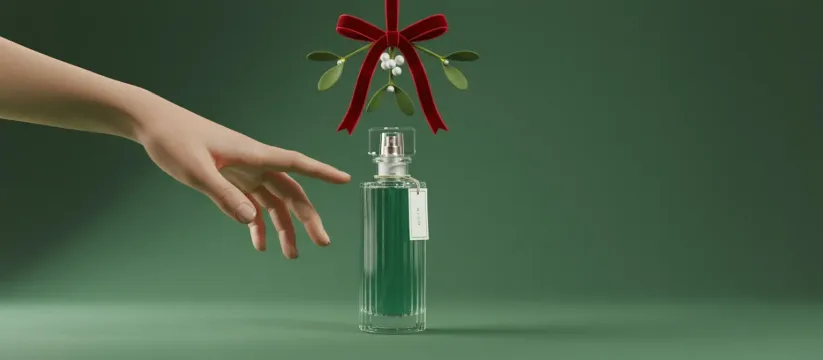 Product Backdrop (Mistletoe) AI image template preview