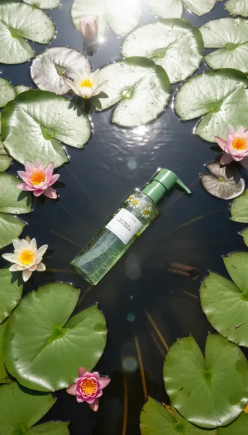 Product Backdrop (Lily Pond) AI image template preview