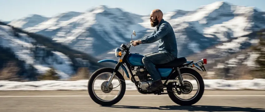 Retro-Moto Campagne AI image template preview