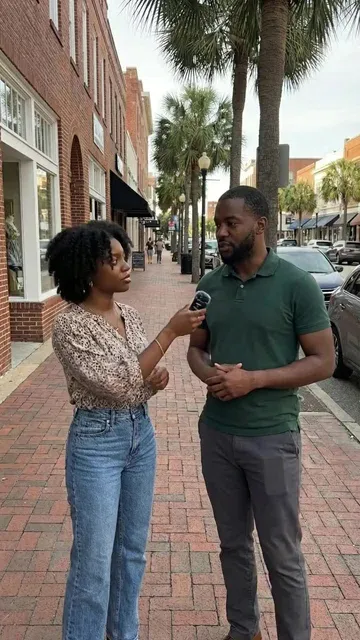 Street Interview AI video template preview