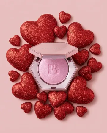 Heart Shape Chocolates AI image template preview