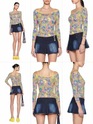 Top Garment PDP AI image template preview