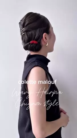 コレットマルーフ　ヘアコーム コレットマルーフ/colette malouf】メタル ウェーブコーム ペア
