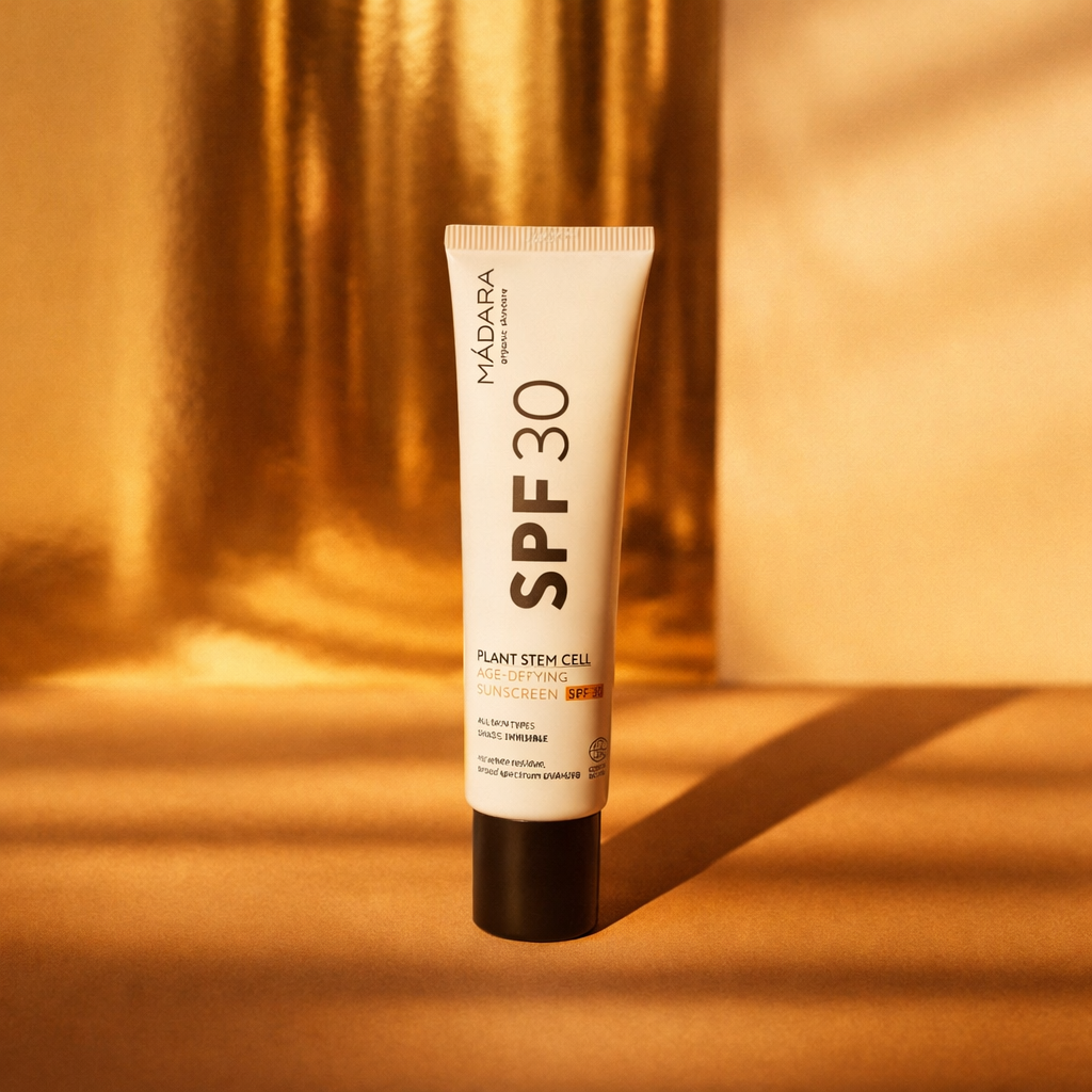 MADARA SPF30 sunscreen editorial
